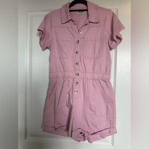 Button-Up Romper